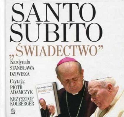 Santo Subito. Świadectwo + płyta MP3