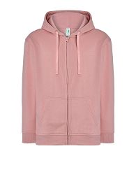 Bluza z kapturem rozpinana różowa JHK PV-PINK VINTAGE