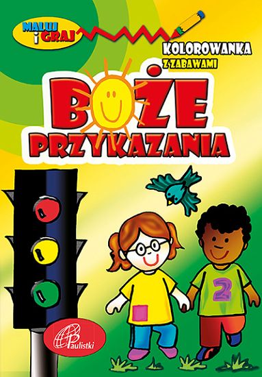 Boże Przykazania Kolorowanka z zabawami