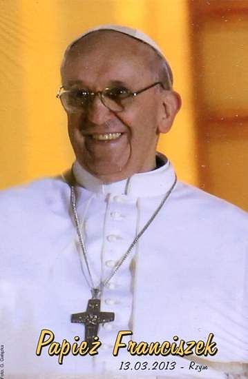 Obrazki - Ojciec Święty Franciszek - paczka 100 szt. (format pocztówkowy) 