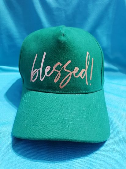 Czapka zielona - Blessed! 