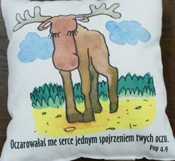 Poduszka przytulanka - wzór 13 ŁOŚ