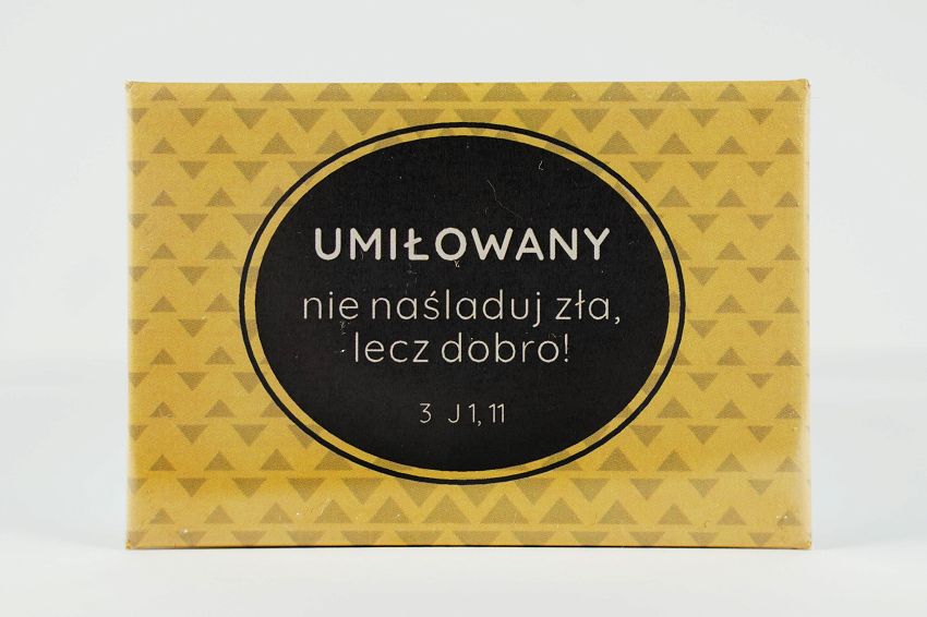 Magnes metalowy 8 x 5,5 cm Umiłowany...