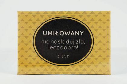 Magnes metalowy 8 x 5,5 cm Umiłowany...