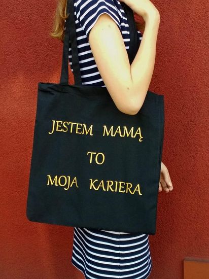 Torba bawełniana Jestem mamą - to moja kariera