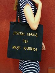 Torba bawełniana Jestem mamą - to moja kariera