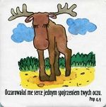 Podkładka pod kubek - Zwierzęta - wzór 15