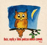 Podkładka pod kubek - Zwierzęta - wzór 5