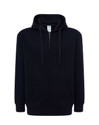 Bluza z kapturem rozpinana ciemnogranatowa JHK NY-NAVY
