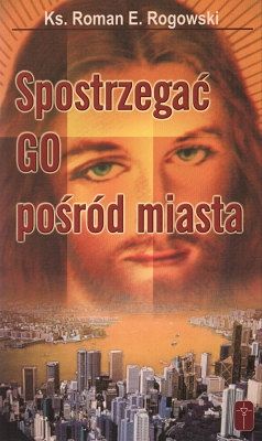 Spostrzegać Go pośród miasta