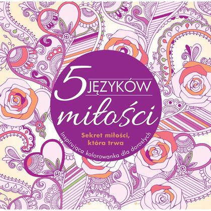 5 Języków Miłości - kolorowanka dla dorosłych