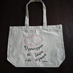 Torba plażowa Dziewczyna do tańca i do różańca Baletnica
