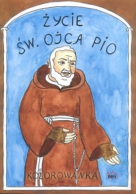 Życie św. Ojca Pio - kolorowanka