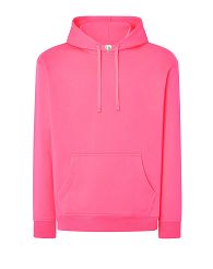 Bluza z kapturem  różowa JHK FUF-FUCSIA FLUOR