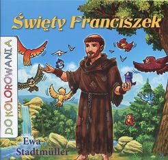 Kolorowanka Święty Franciszek