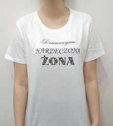 Koszulka damska - Dziewczyna Narzeczona Żona