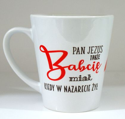Kubek latte dla Babci 