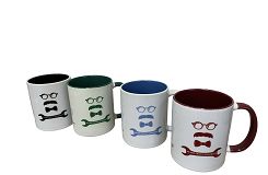 Kubek dla Dziadka Skarb zwany dziadkiem Kubek z kolorowym wnętrzem