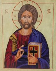 Obrazek na sklejce A7 - Pantokrator