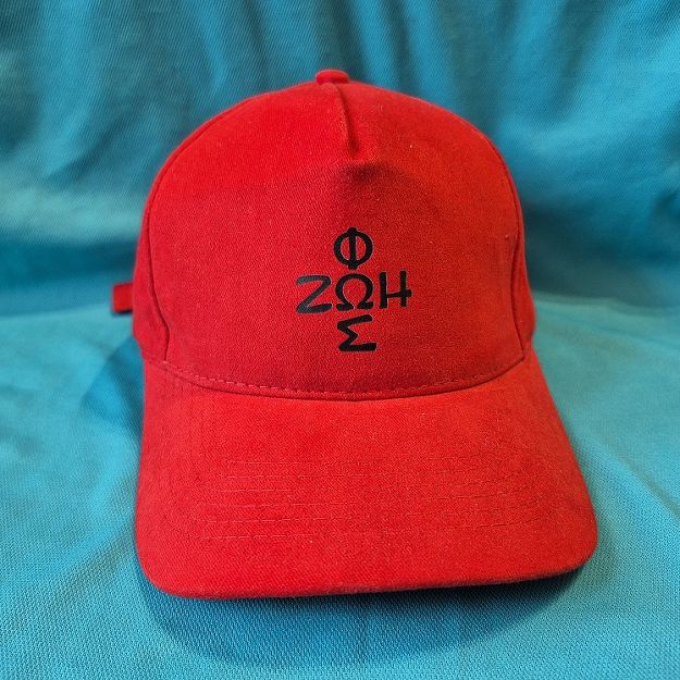 Czapka czerwona Logo Ruchu Światło-Życie