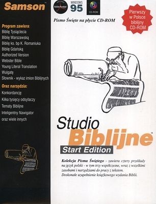Studio Biblijne v. 1.5 Start Edition - CD