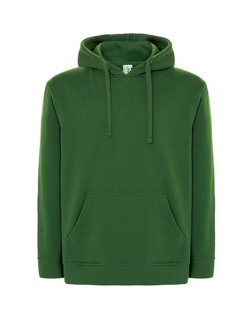 Bluza z kapturem zielona  JHK BG-BOTTLE GREEN