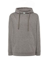 Bluza z kapturem  szara JHK GM-GREY MELANGE