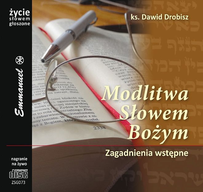 Modlitwa Słowem Bożym Zagadnienia wstępne (CD) ks. Dawid Drobisz