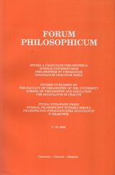 Forum Philosophicum T. 10: 2005