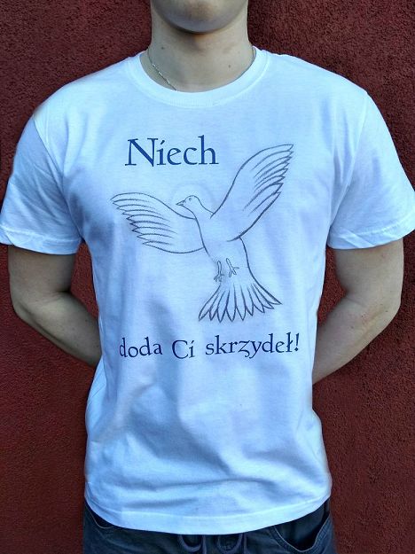 Koszulka - Niech doda Ci skrzydeł!