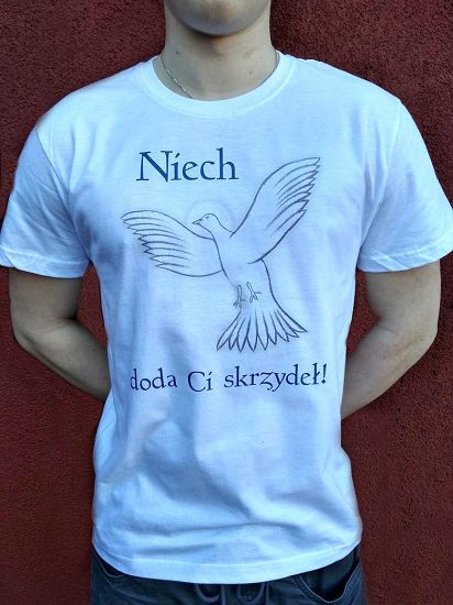 Koszulka - Niech doda Ci skrzydeł!