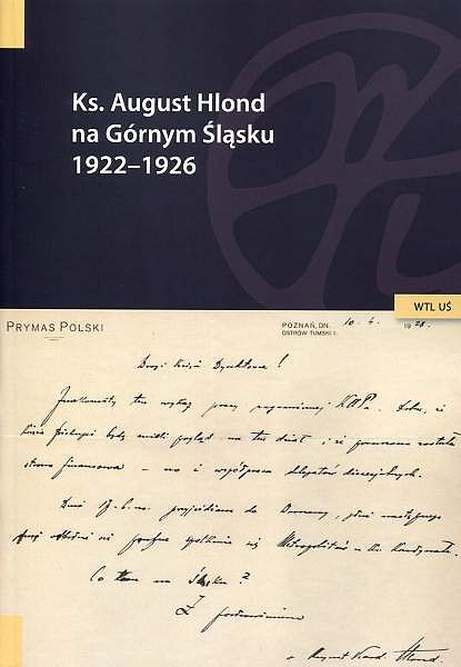 Ks. August Hlond na Górnym Śląsku 1922–1926 