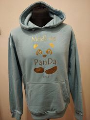 Bluza z kapturem niebieska - Módl się Pan da