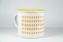 Kubek ceramiczny z kolorowym wnętrzem Plon Stukrotny - 2
