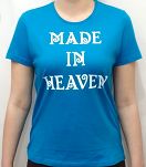 Koszulka damska z napisem: Made in Heaven