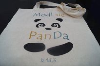 Torba bawełniana Módl się PanDa