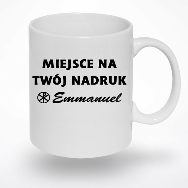 Kubek z własnym nadrukiem zwykły