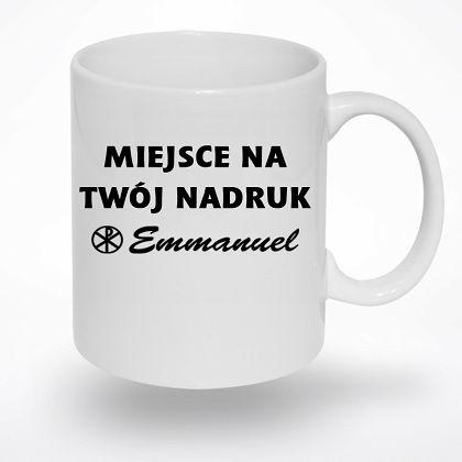Kubek z własnym nadrukiem zwykły