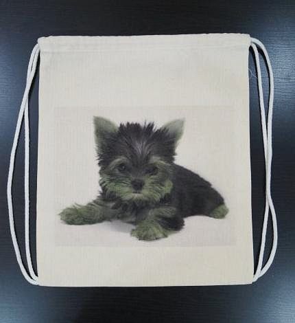 Plecak bawełniany Pies