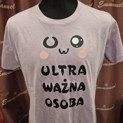 Koszulka fioletowa Ultra Ważna Osoba