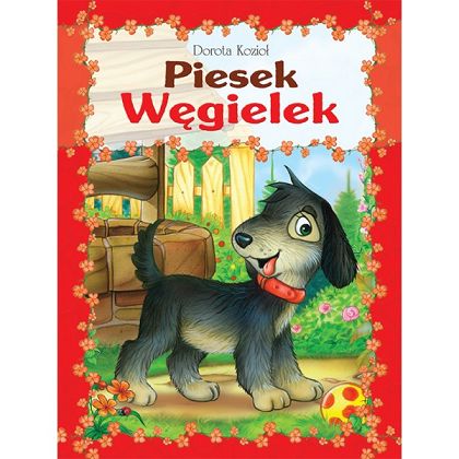 Kolorowanka i Naklejki Piesek Węgielek