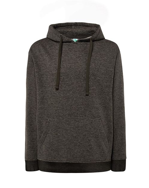 Bluza z kapturem  ciemnoszara JHK CHCH-CHARCOAL HEATHER