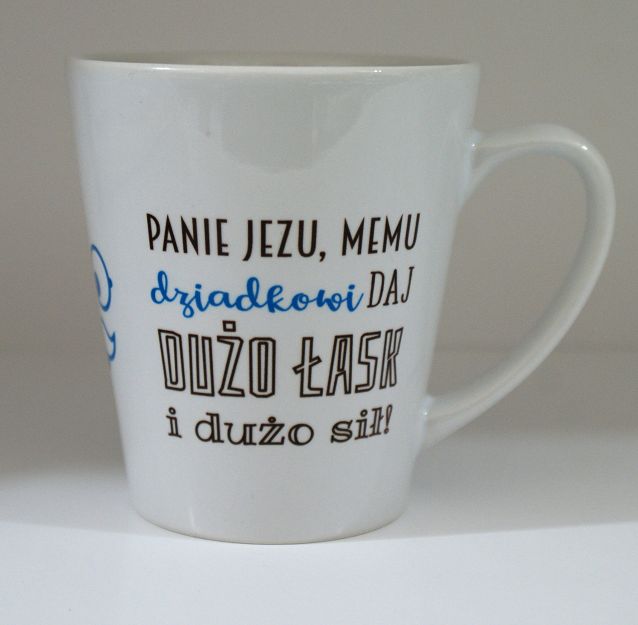 Kubek latte dla Dziadka