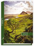 Terminarz 2020 KOLOROWY A5 anioł, góry lub ornament