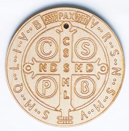 Medal - Krzyż św. Benedykta 10 cm
