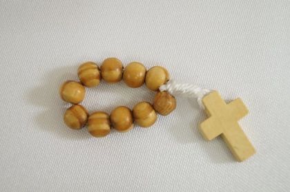 Różaniec drewniany dziesiątka