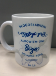 Kubek - Błogosławieni czystego serca albowiem oni Boga oglądać będą Mt 5, 8