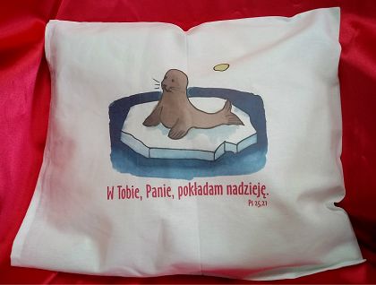 Poduszka przytulanka - W Tobie, Panie, pokładam nadzieję