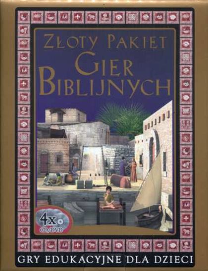 ZŁOTY PAKIET GIER BIBLIJNYCH (4x CD/DVD)