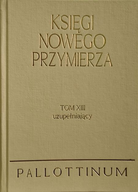Księgi Nowego Przymierza. Tom XIII uzupełniający KUL